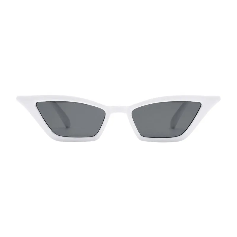 Prolific Cat Eye Sunglasses in White