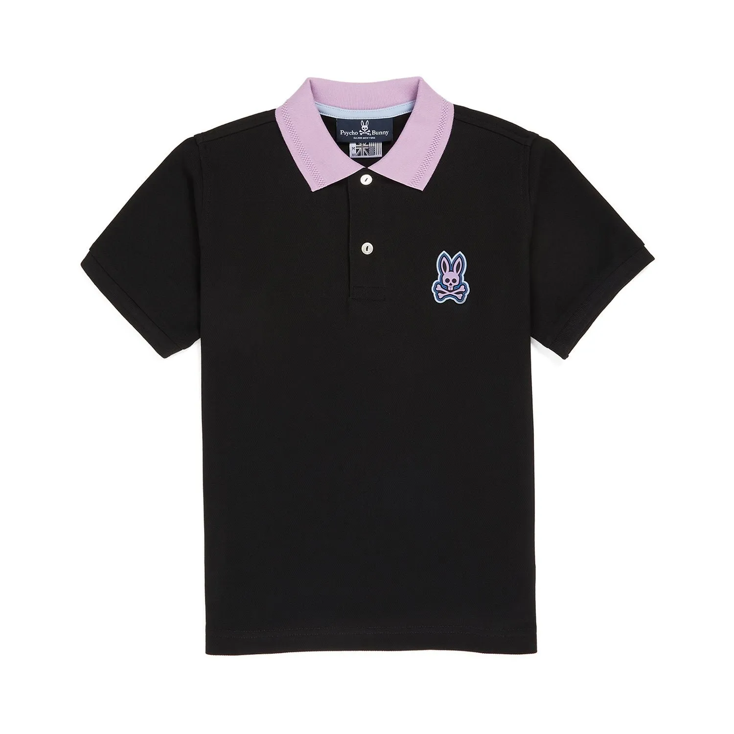 Psycho Bunny Mens Fashion Polo - Black