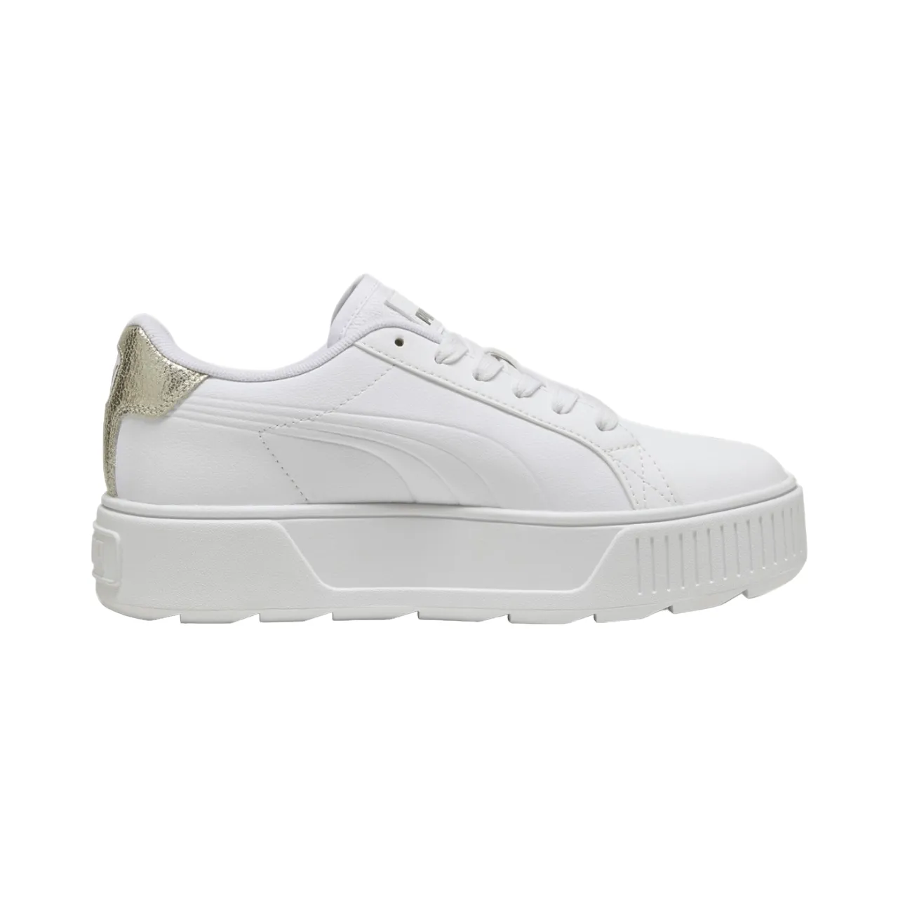 Puma Karmen Metallic Shine women's sneakers shoe 395099-01 white