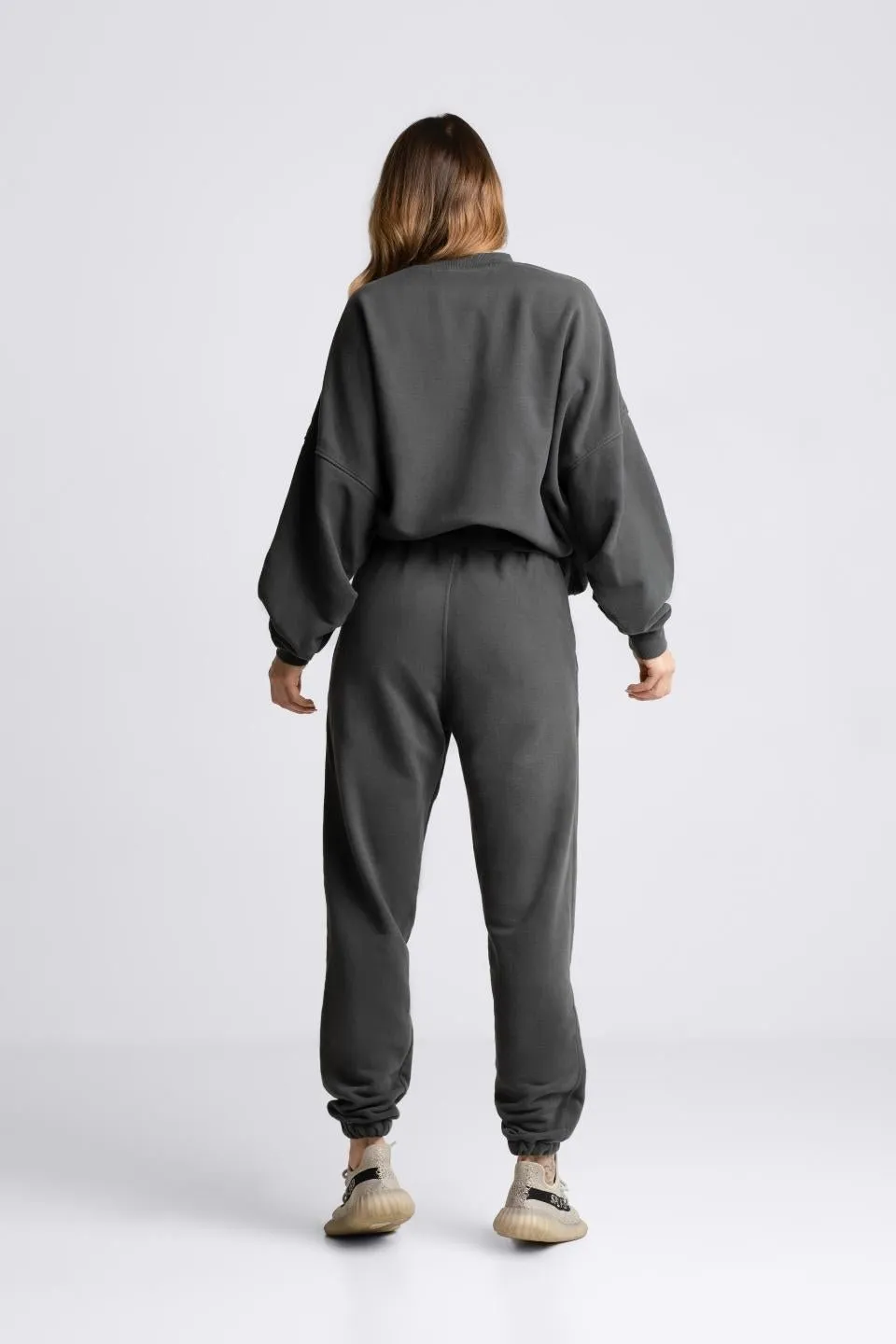 Spodnie dresowe joggery UNISEX - grafit