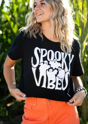 Spooky Vibes Crop Tee