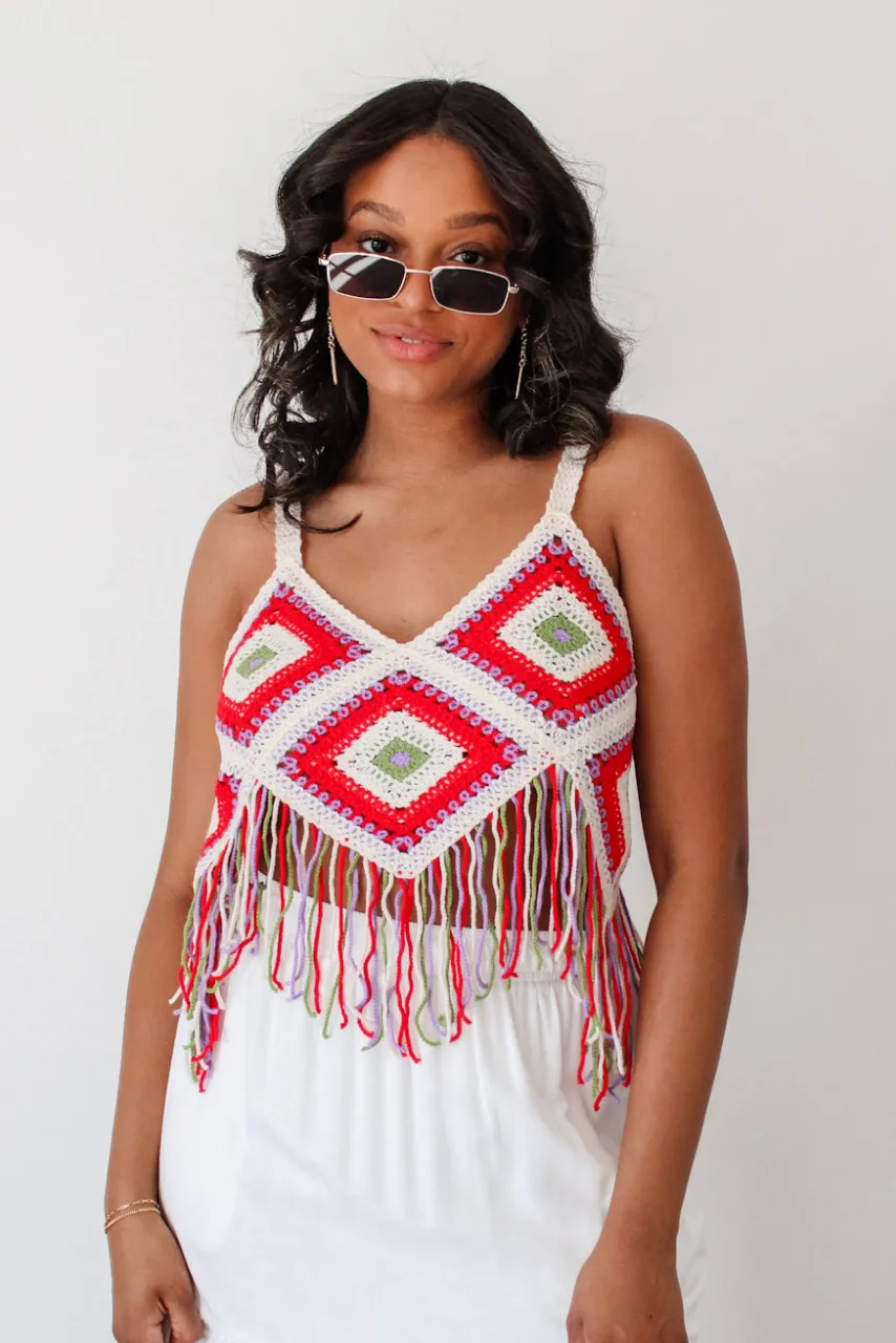 Spring Breaker Crochet Top