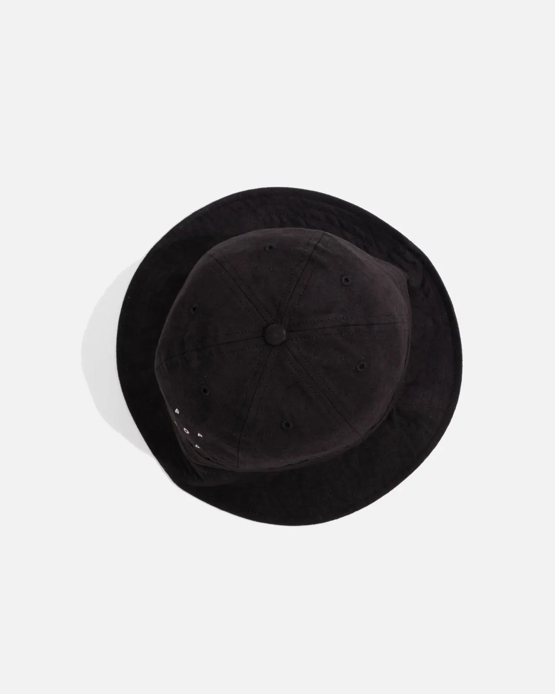 Suede Bell Hat - Black