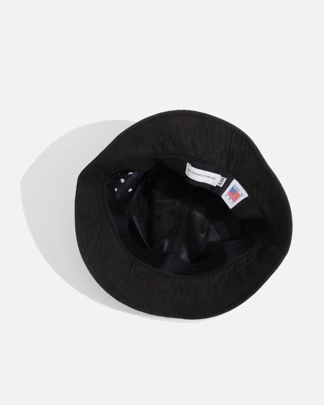 Suede Bell Hat - Black