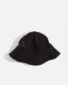 Suede Bell Hat - Black