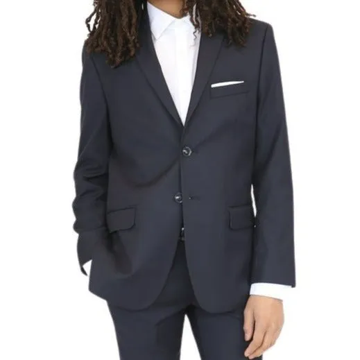 Tallia Boys Skinny Navy Suit Jacket_RY0012