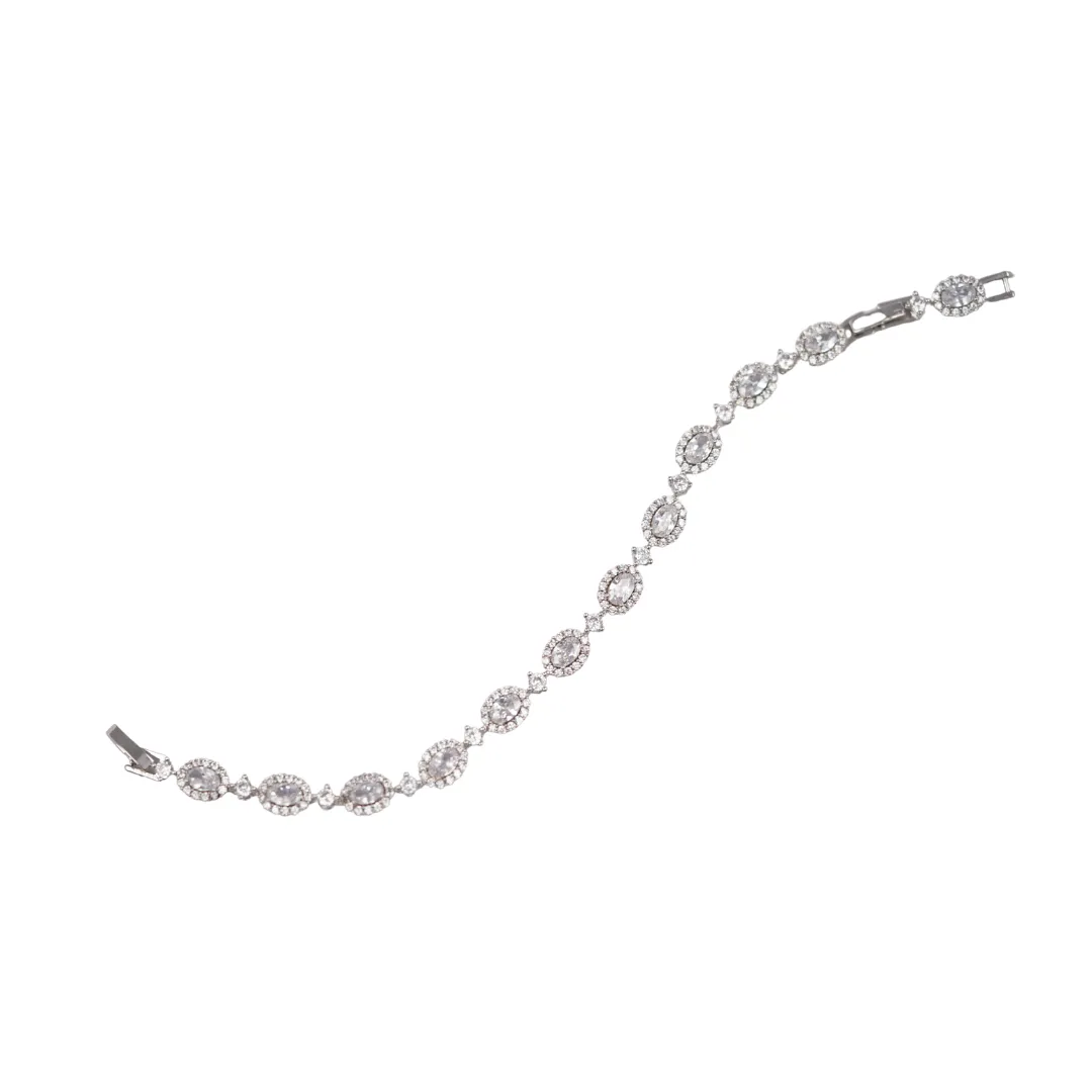 The Princess AAA Zirconia Platinum plated braclet