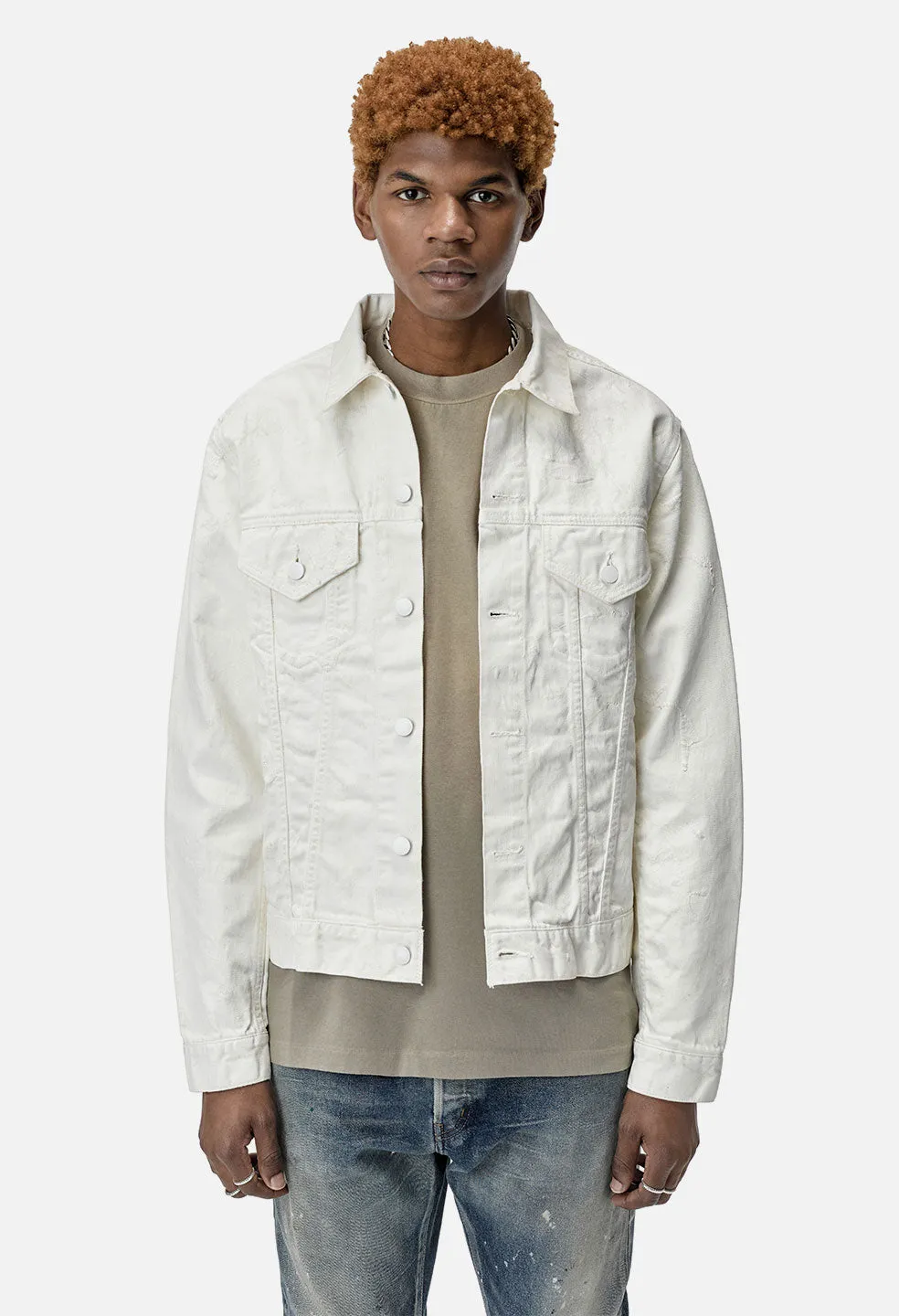 Thumper Jacket Type III / Painted Ivory