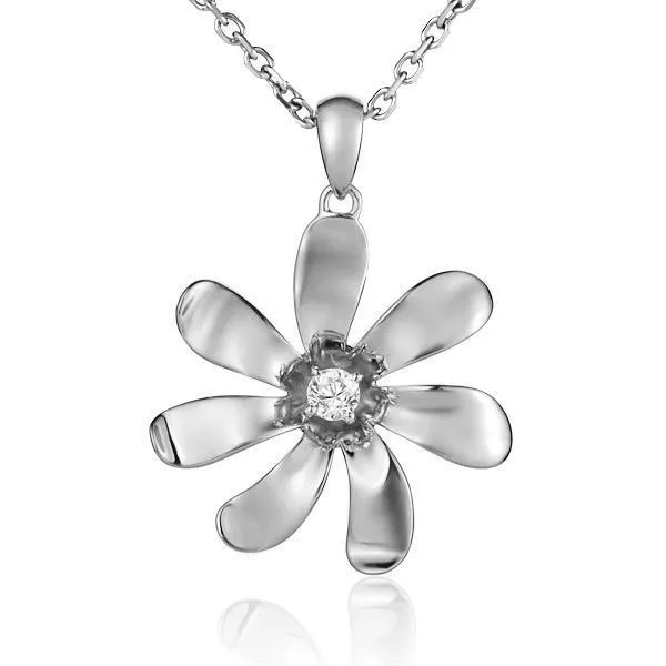 Tiare Flower Pendant