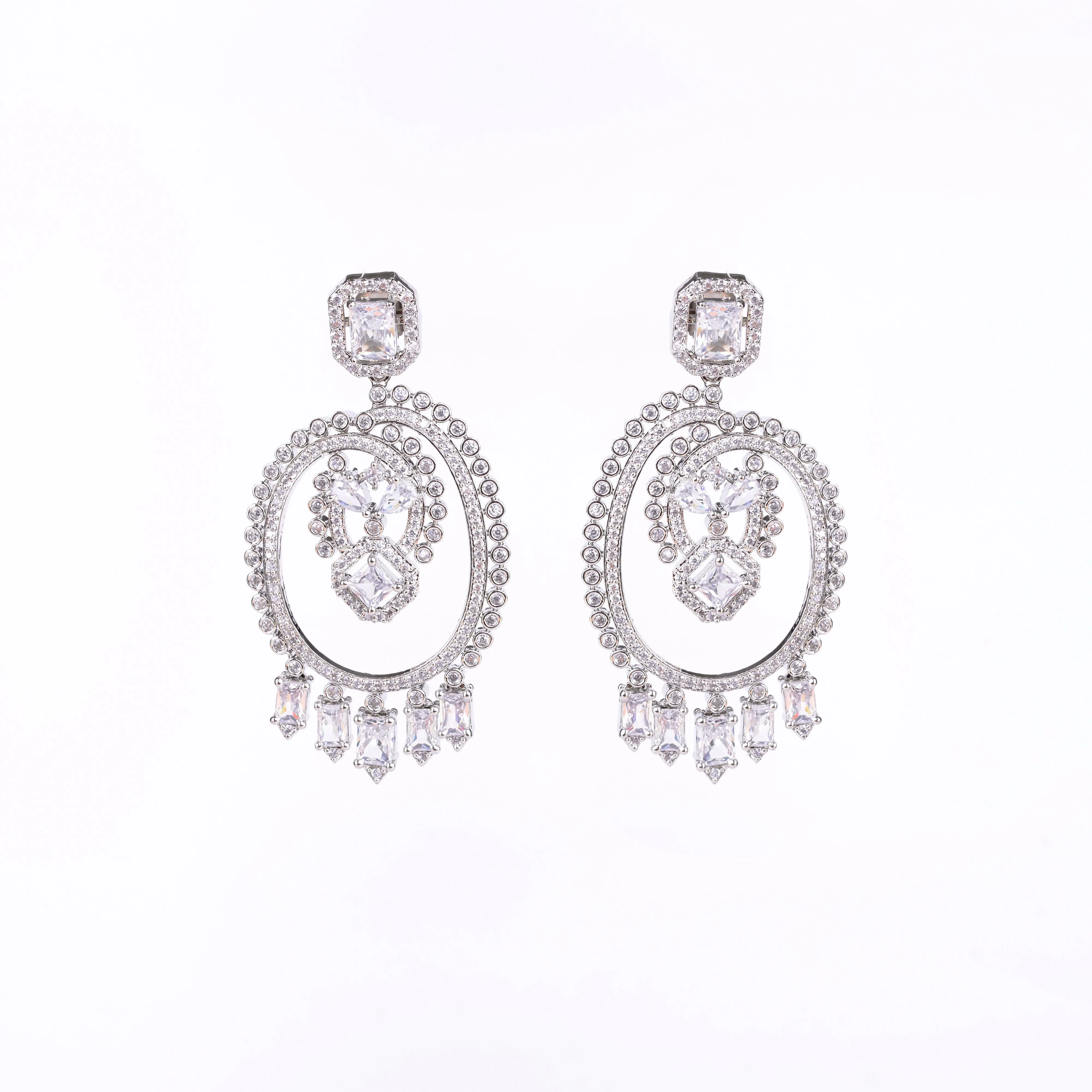 Timeless Rhodium Studs