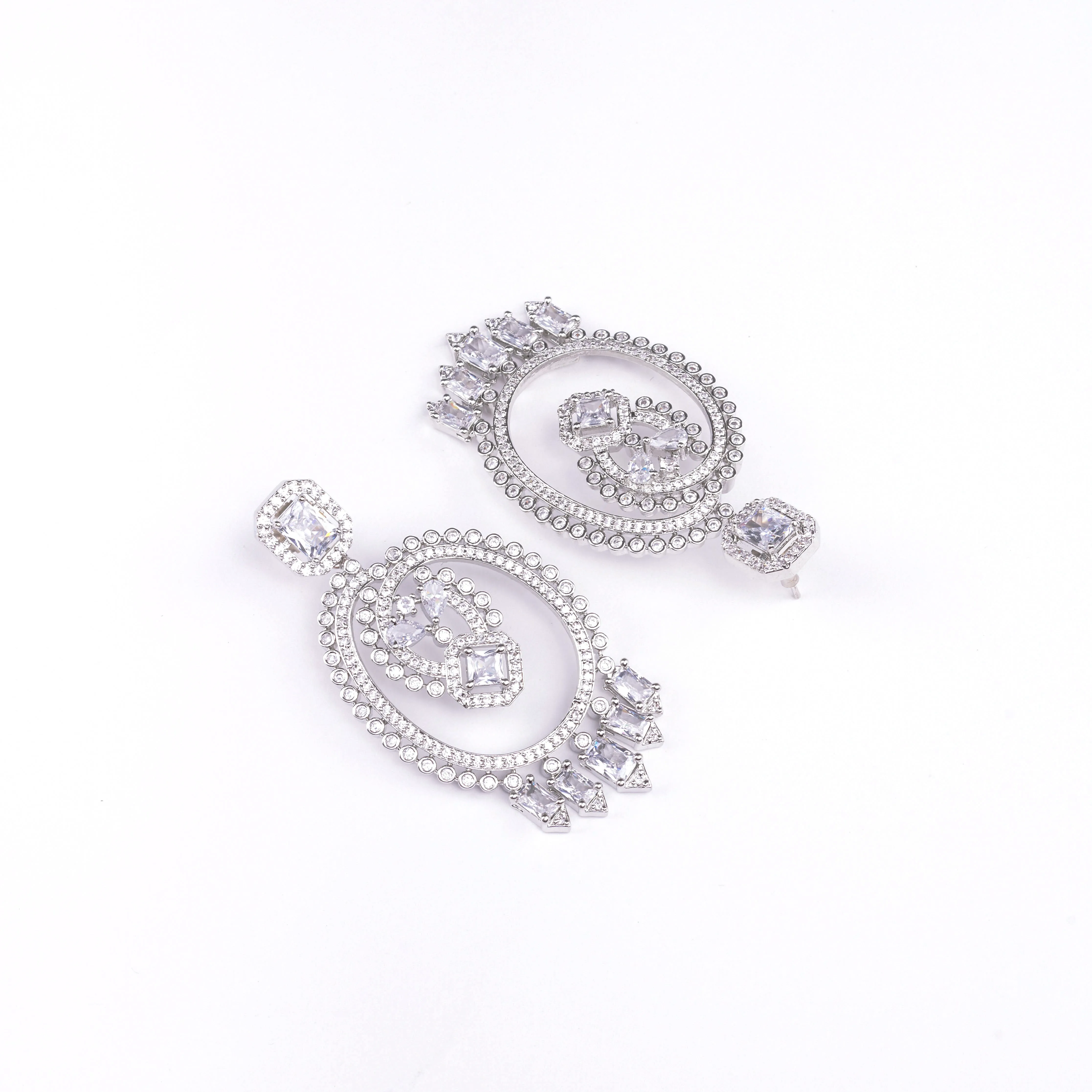 Timeless Rhodium Studs