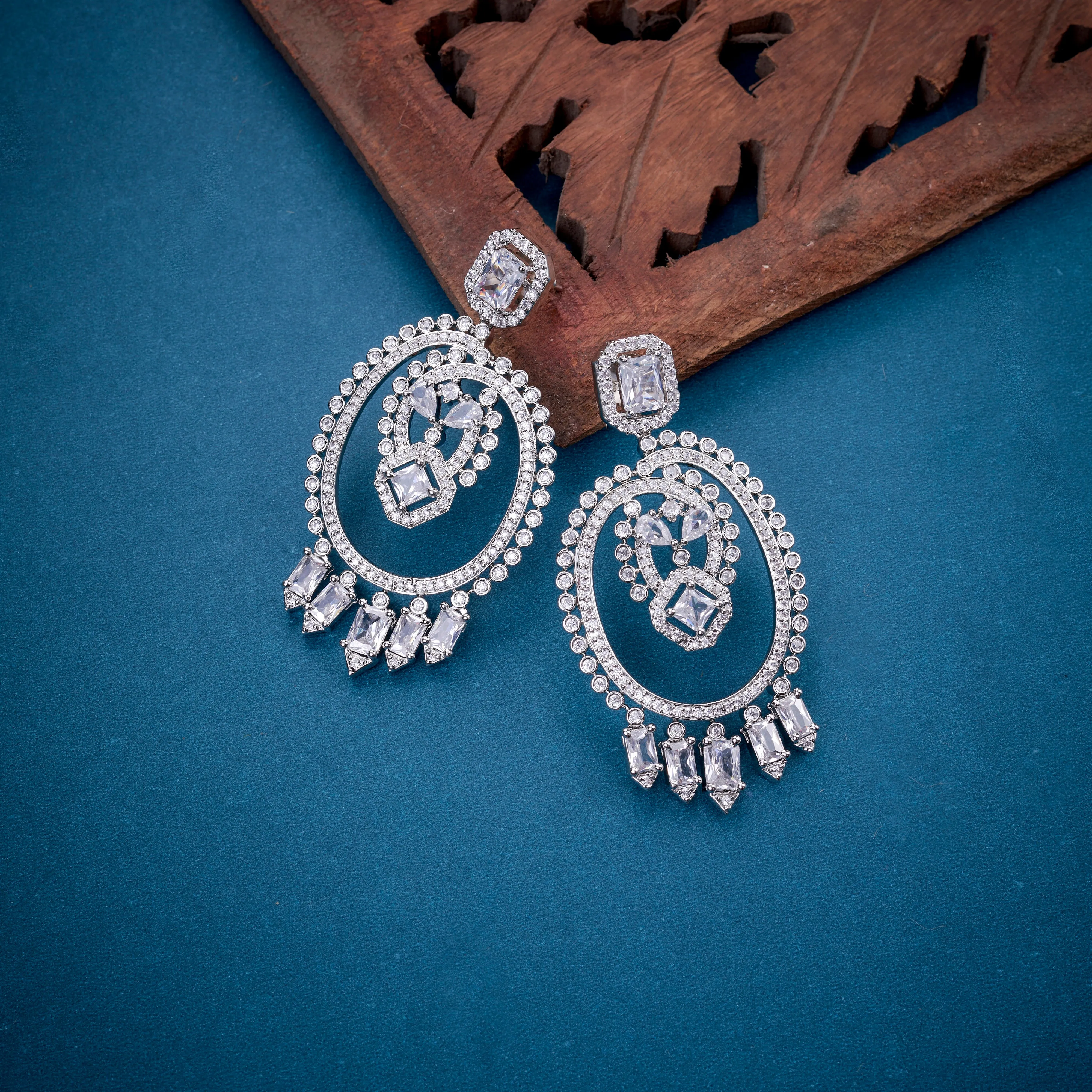 Timeless Rhodium Studs