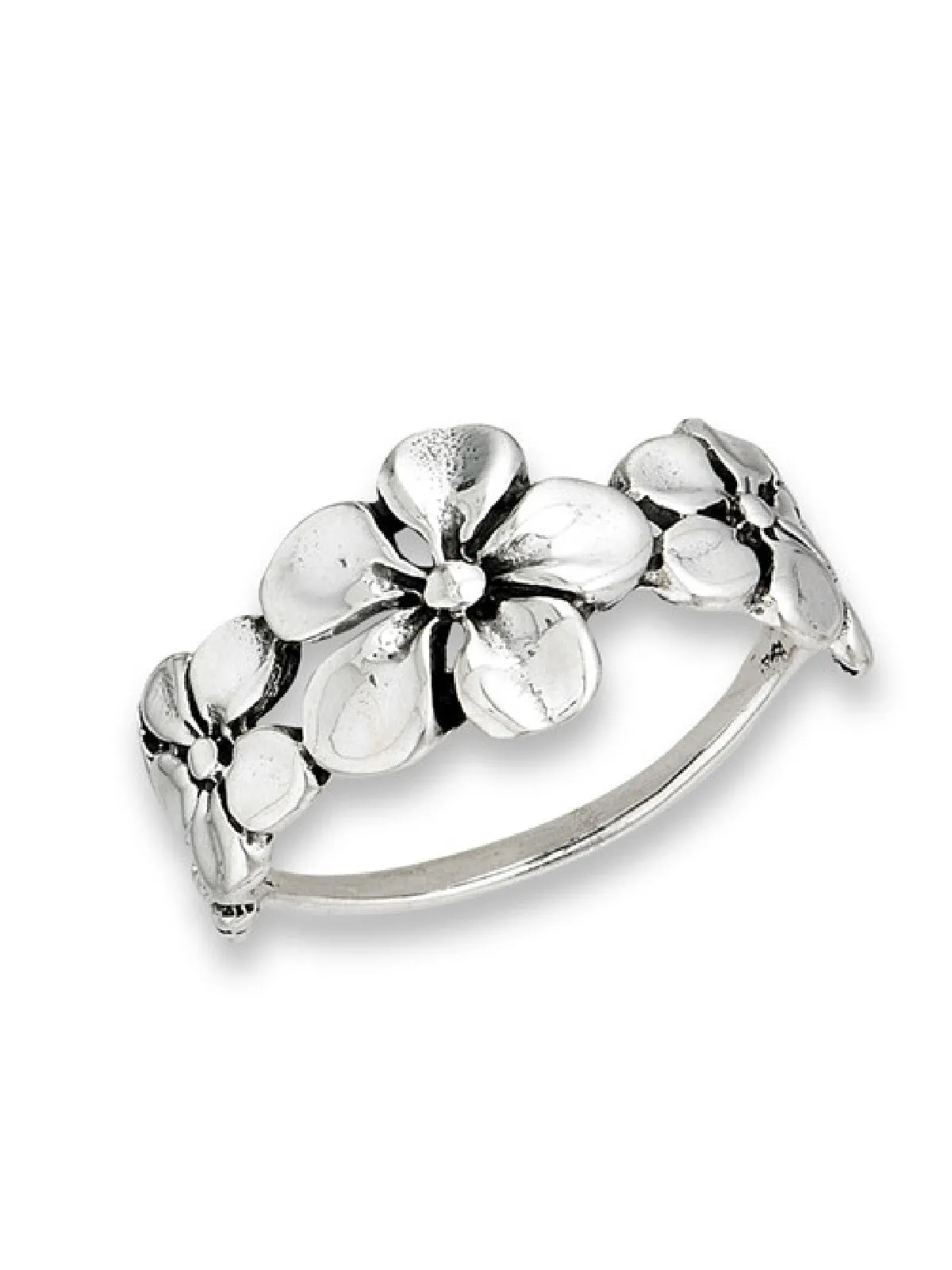 Triple Flower Ring