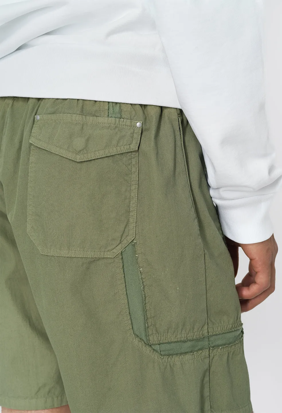 Vintage Slab Shorts / Olive