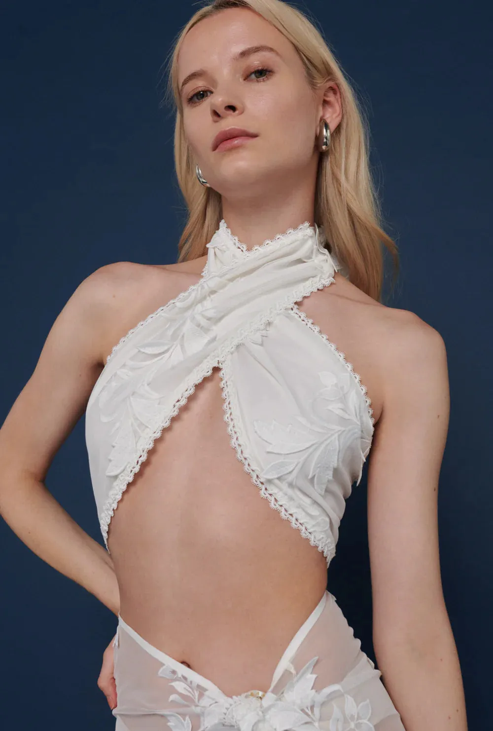 Waimari - Sirena Top - White